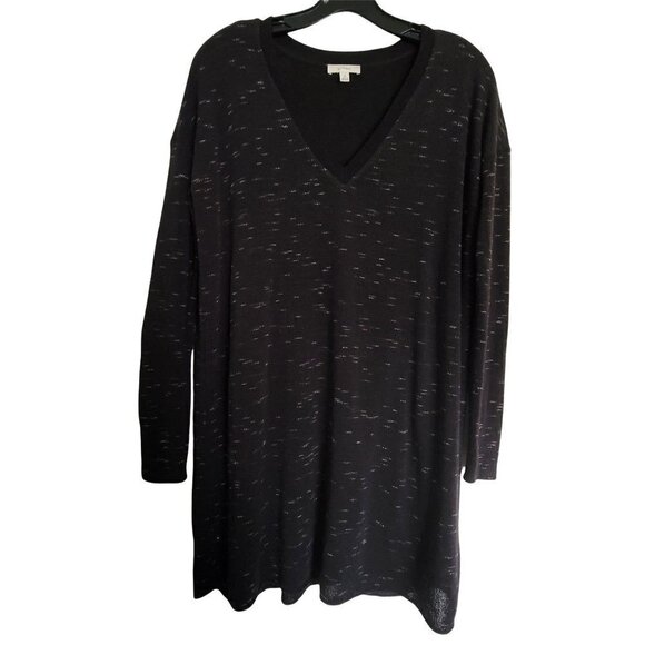 Aritzia Wilfred Oversized Long Sleeve Knit Light Sweater Pullover Mini Dress XS - Picture 1 of 11
